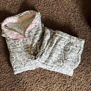 Victoria’s Secret pajamas print pajamas size medium long